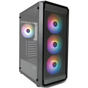  Корпус XASTRA A403 4FRGB Black (A403-4FC12F) ATX/Mesh/ tempered glass / 4x120mm FRGB fans 