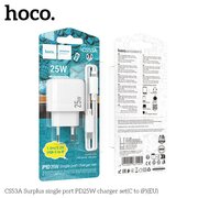  СЗУ HOCO CS53A Surplus single port PD25W C to iP белый 