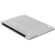  Накладка для ноутбука DF MacCase-04 серебристый твердый пластик 