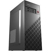  Корпус KingPrice KPCC-MD203 черный без БП ATX 1x80mm 3x120mm 2xUSB2.0 audio 