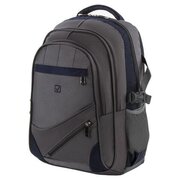  Рюкзак Brauberg Urban Mainstream (224445) серый/синий 