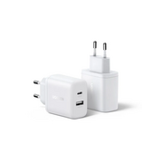  СЗУ UGREEN X227 (45310) 20W USB-A+USB-C PD Charger EU White 