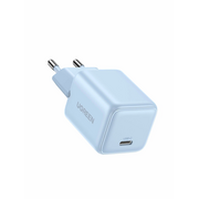  Зарядное устройство UGREEN X512 (55555) Mini 20W USB-C GaN Fast Charger EU Blue 