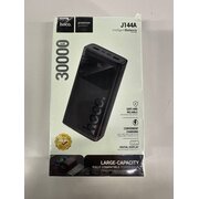  УЦ Аккумулятор внешний резервный HOCO J144A Hymn power bank 30000mAh черный (плохая упаковка) 