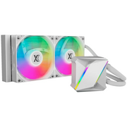 СВО XASTRA LM240 ARGB WH (LM240-WHAFXX-GL) LGA1700/1200/115X/AM5/AM4 (2x120 ARFB fan, TDP 265W, белый) Ret 