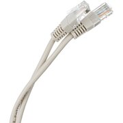  Сетевой кабель NEOMAX NM13011-005 шнур коммут. UTP 0.5м, cat.5е, 24AWG, LSZH, многожильный, серый 