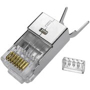  Кабель сетевой UGREEN NW193 (50634) Cat 7 Shielded Modular Plug Gold-plated 50U 10 pcs Metallic 