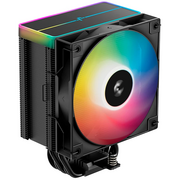  Кулер DEEPCOOL AG500 BK ARGB V2 LGA1700/1200/115X/AM5/AM4 (TDP 240W, PWM, ARGB Fan 120mm, 5 тепл. трубок) Ret 