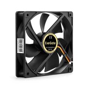  Вентилятор Exegate EX12025S3P-24 24В DC (EX297092RUS) (120x120x25 мм, Sleeve bearing (подшипник скольжения), 3pin, 2100RMP, 35dBA) 