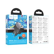  СЗУ HOCO CS73A Star Speed PD30W+QC3.0 (C to C) черный 