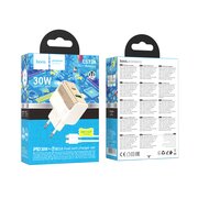  СЗУ HOCO CS73A Star Speed PD30W+QC3.0 (C to iP) белый 