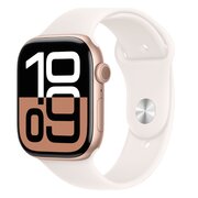  Часы Apple Watch Series 10 46mm Aluminium Case, Sport Band (Розовое золото) M/L 
