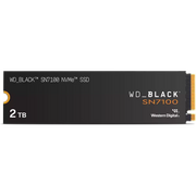  SSD WD Black SN7100 (WDS200T4X0E), 2TB, M.2 2280, PCI-E 3x4, R/W - 7250/6900 MB/s 3D-NAND TLC 