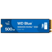  SSD Western Digital Blue SN5000 (WDS500G4B0E) 500Gb, M2.2280 PCIe 4.0, 5000MBs/4000MBs, TBW 300 
