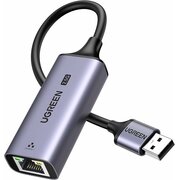  Адаптер UGREEN CM648 (25051) USB-A 3.0 to RJ45 2.5G Ethernet Adapter Grey 