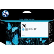  Картридж струйный HP 70 C9390A светло-голубой (130мл) для HP DJ Z2100/Z3100 