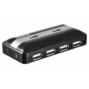  Разветвитель USB 2.0 Buro BU-HUB7-U2.0 7порт. черный 