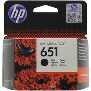  Картридж струйный HP 651 C2P10AE черный (600стр.) для HP DJ IA 