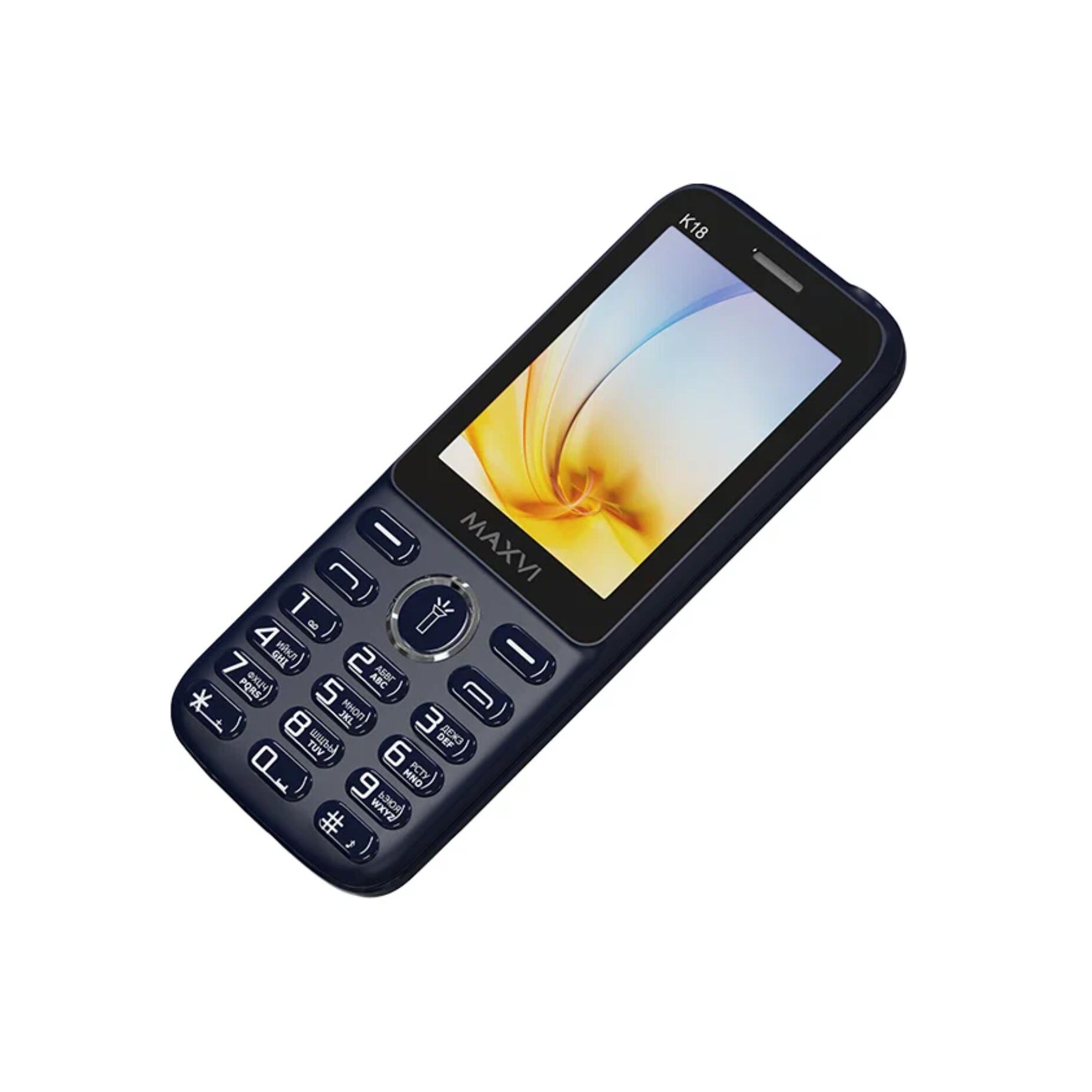 Купить Мобильный телефон Maxvi K18 blue в Крыму, цены, отзывы,  характеристики | Микролайн