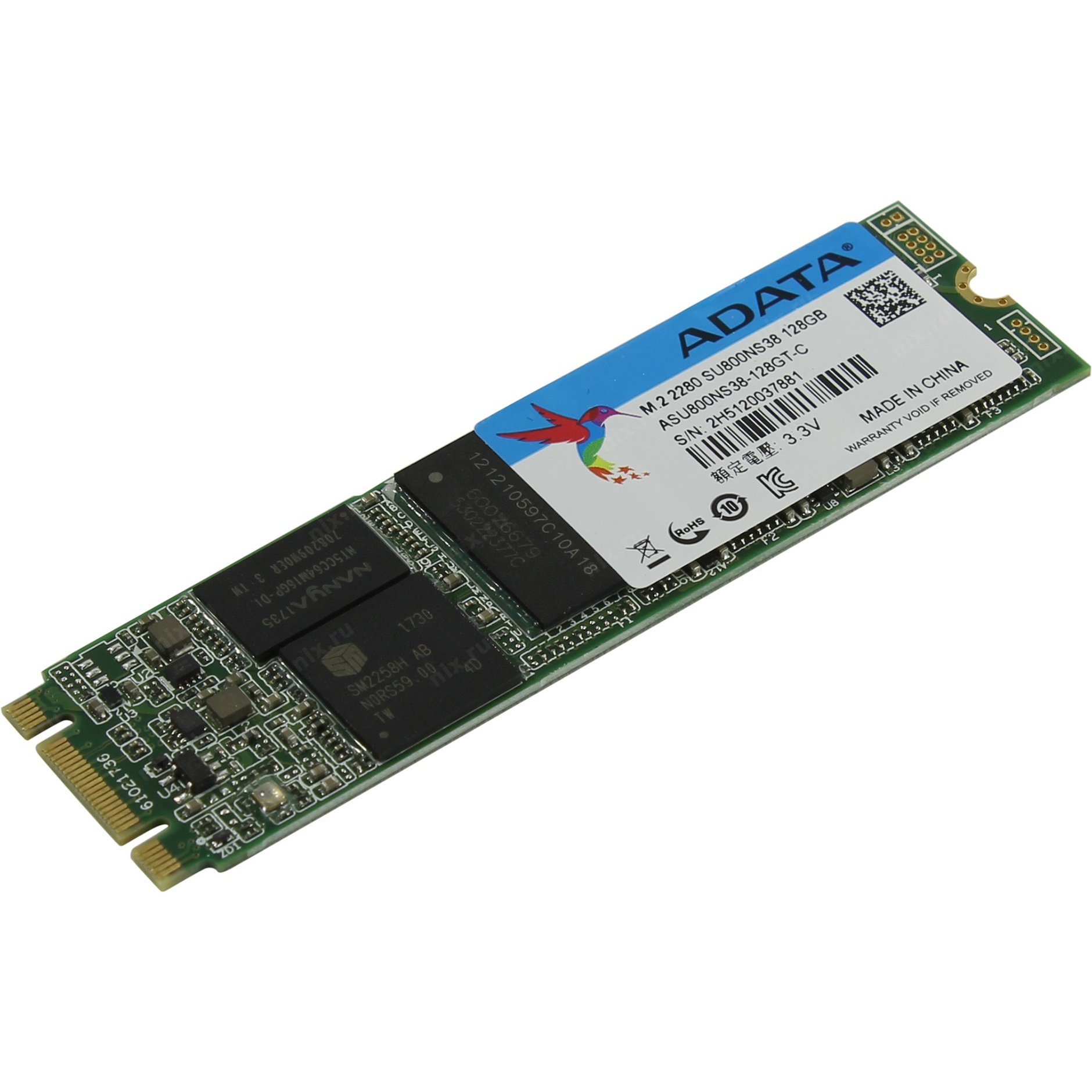SSD Adata SU800 box ASU800NS38 128GT C M.2 128GB Sata3