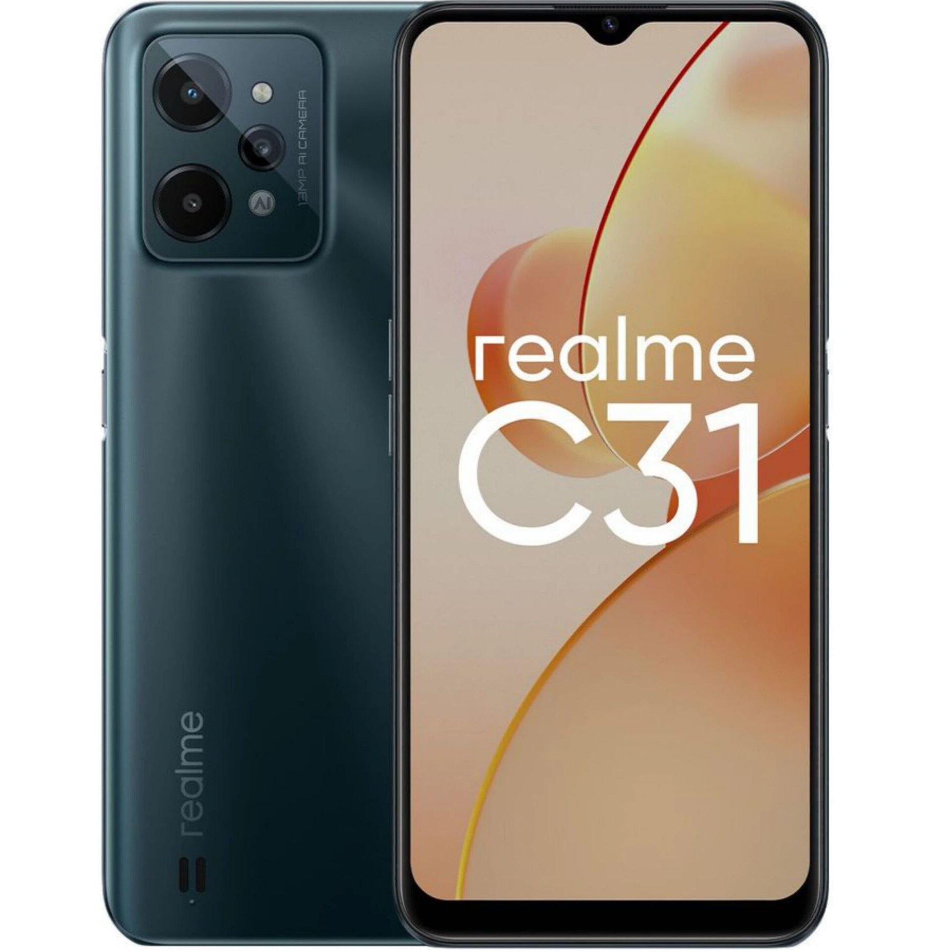 Купить Смартфон Realme C31 3/32Gb Green RLM-3501.3-32.GN в Крыму, цены,  отзывы, характеристики | Микролайн