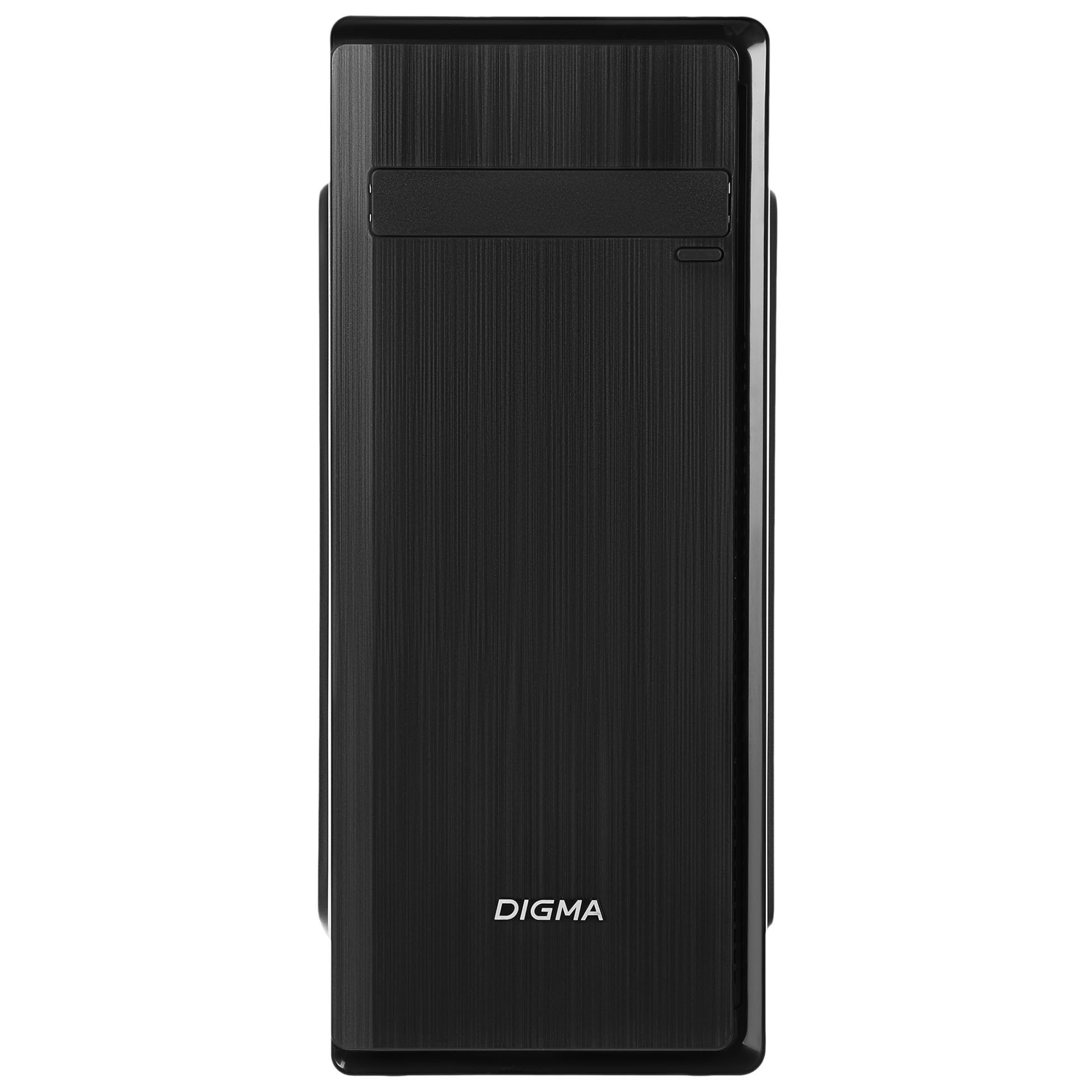 Купить Корпус Digma DC-ATX100-U2 черный без БП ATX 2xUSB2.0 audio в ...