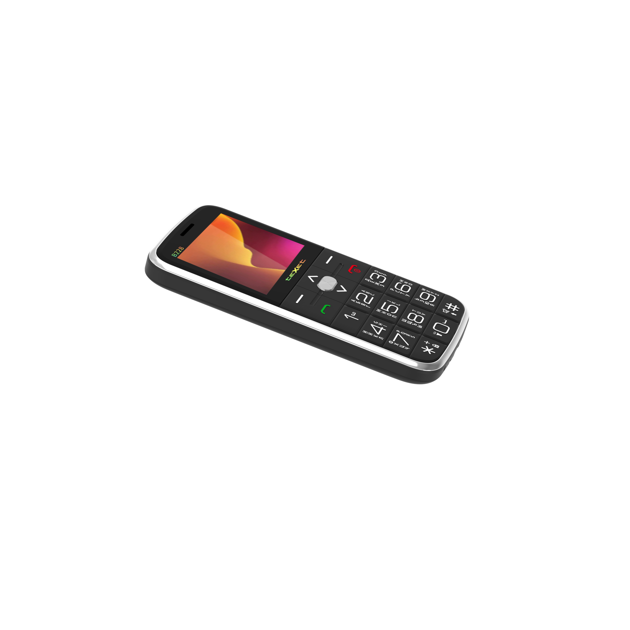 Купить Мобильный телефон teXet TM-B228 черный в Крыму, цены, отзывы,  характеристики | Микролайн