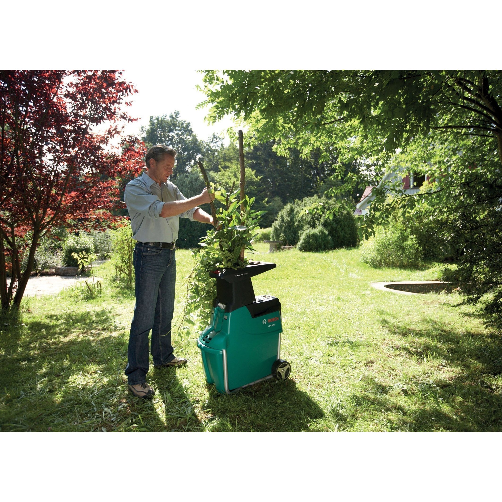 Измельчитель Садовый Bosch Axt 25 Tc Купить