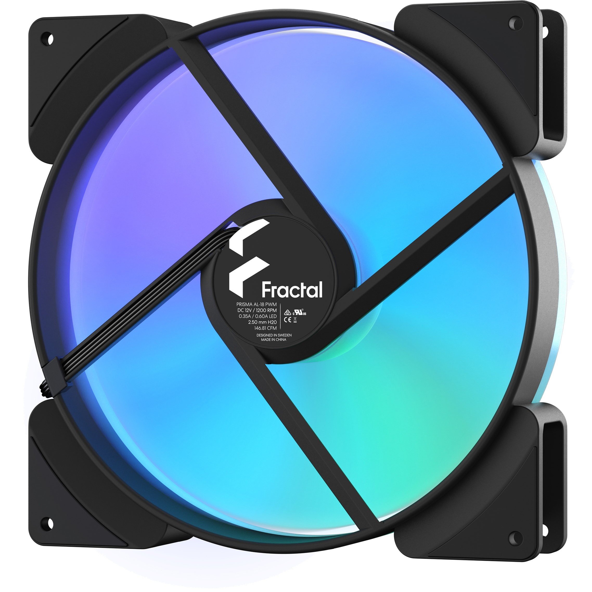 Вентилятора fractal design