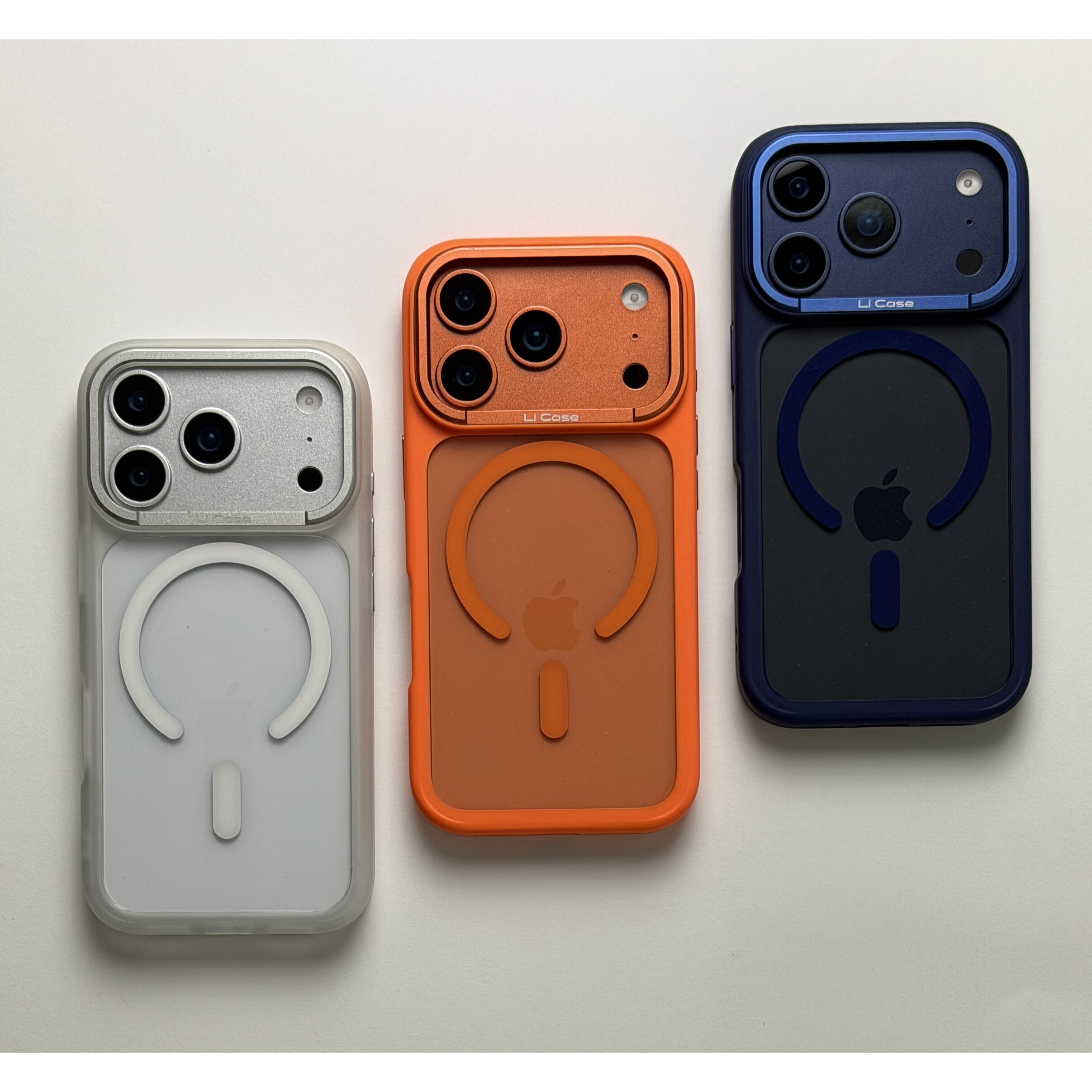 Купить Накладка пластиковая Li Case L06 для iPhone 17 Pro (Orange) в ...