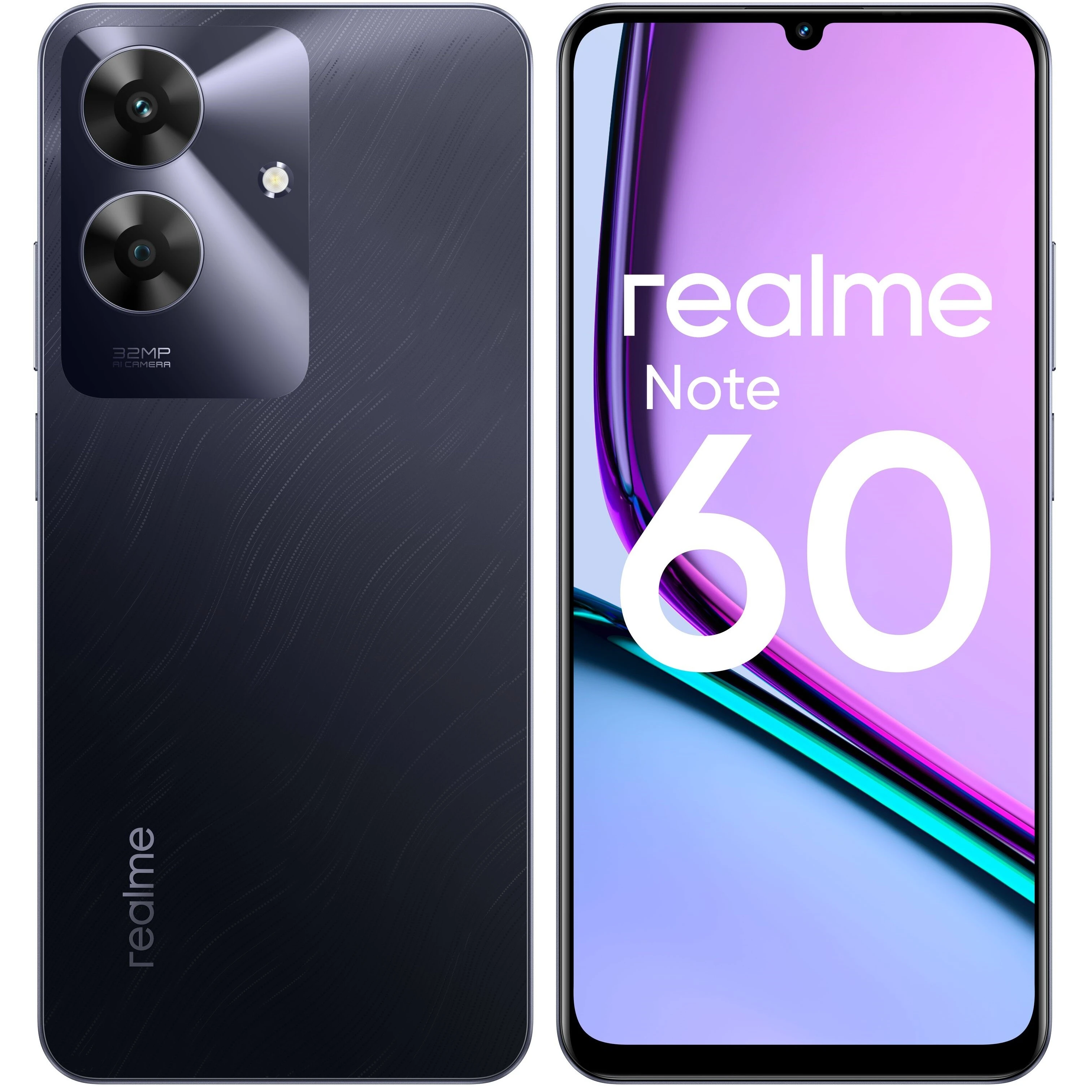 Купить Смартфон Realme Note 60 6/128Gb Black в Крыму, цены, отзывы