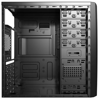  Корпус Aerocool Cs-1101 500W (VX-500), ATX, 2xUSB2.0 + 1xUSB3.0, в комплекте 1x80 мм вент-р 