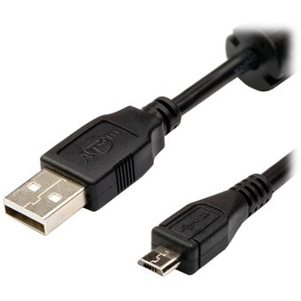  Кабель Atcom micro-USB 2.0 AM/Micro 5pin 0.8m 
