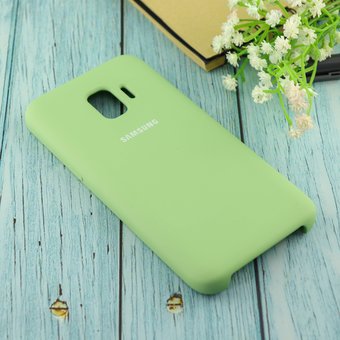  Чехол Silicone case для Samsung J260F/J2 Core 2018 мятный(1) 