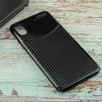  Накладка Usams iPhone XS Back Case--MJ Series black 