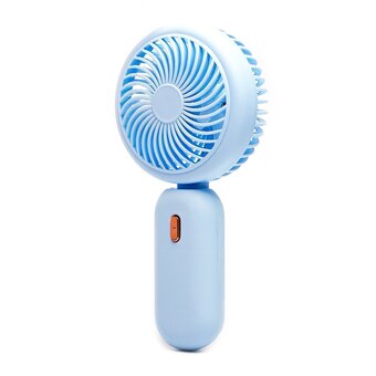  Вентилятор - портативный YM88220 (3 режима, 300mah) (blue) (240300) 