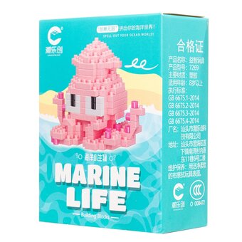  Конструктор - "Ocean series" осьминог (pink) (240232) 