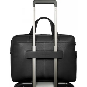  Сумка деловая Piquadro Cronus CA6025S134/N кожа, черный 