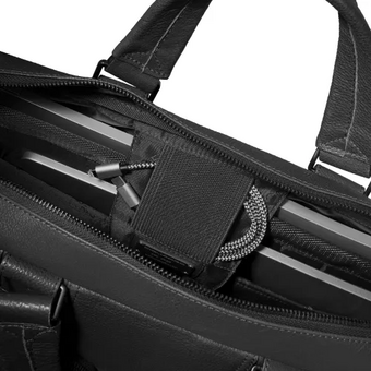 Сумка деловая Piquadro Cronus CA6025S134/N кожа, черный 