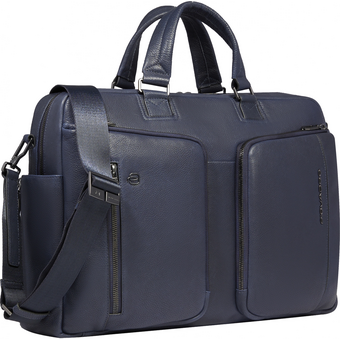  Сумка деловая Piquadro Cronus CA6025S134/BLU кожа, синий 