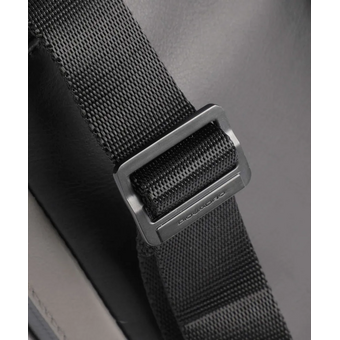  Сумка Piquadro Urban CA3084UB00/NGR мужская, кожа, черный/серый 
