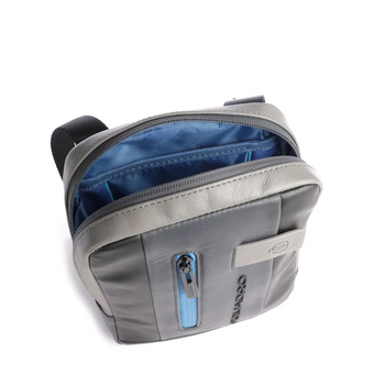  Сумка Piquadro Urban CA3084UB00/NGR мужская, кожа, черный/серый 