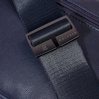  Сумка мужская Piquadro Cronus (CA2174S134/BLU) кожа натуральная, синий 