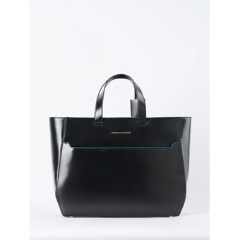 Сумка деловая Piquadro Blue Square (BD6680B2/N) женская, кожа натуральная, черный 