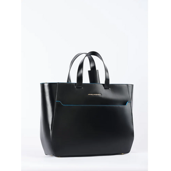  Сумка деловая Piquadro Blue Square (BD6680B2/N) женская, кожа натуральная, черный 