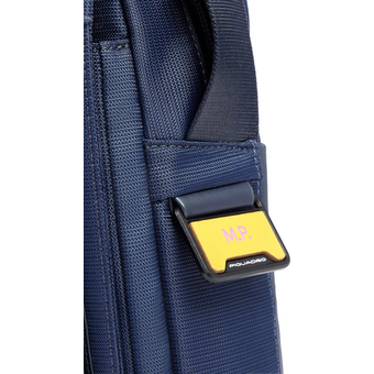 Сумка-мессенджер Piquadro Orion CA6627S136/BLU ткань, синий 