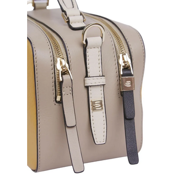  Сумка Piquadro Circle BD6656W92/GBE женская, кожа, желтый/бежевый 