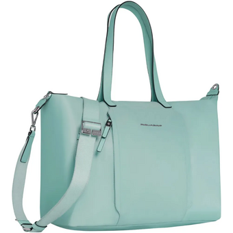  Сумка Piquadro Lyra BD6723W92T/VE женская, ткань, мятный 