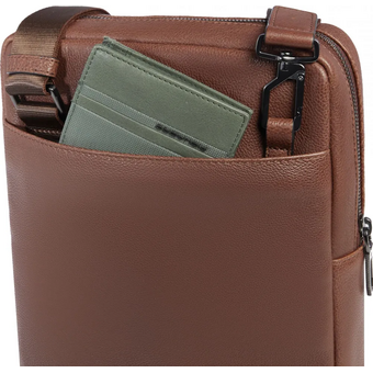  Сумка Piquadro Cronus CA1816S134/M мужская, кожа, коричневый 