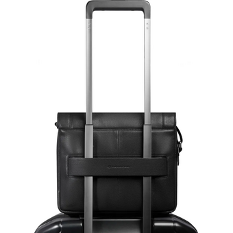  Сумка Piquadro Cronus CA4828S134/N мужская, кожа, черный 